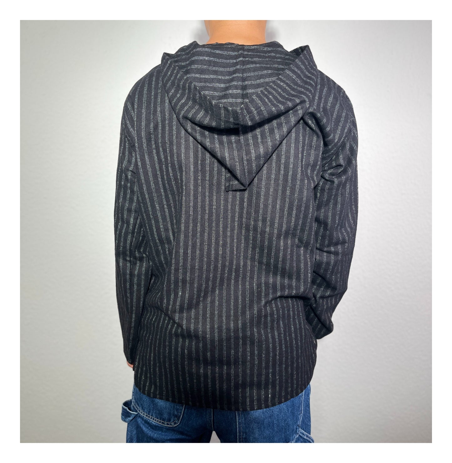 5.0 Artisan Moroccan Hooded Sweater: Style in Wool and Cotton